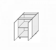 Секция нижняя 60Н/820 2дв Глори