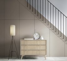 Комод беж песочный/пихта сканди Forest KSZ106