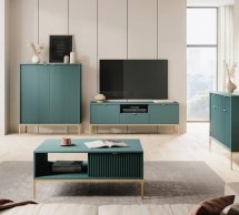 Модульная гостиная Лабрадор/Золотые ножки Nova