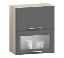 Шкаф верхний В60.72.1Д1СК. Бар Хай-Тек глянец перламутр