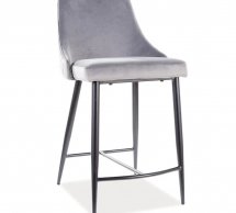 Стул Piano/Пиано B H-2 Velvet Signal серый 88 см
