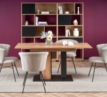 Стол Dolomit дуб вотан/черный