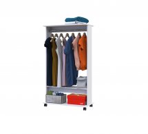 Гардеробная стойка Д2 белый