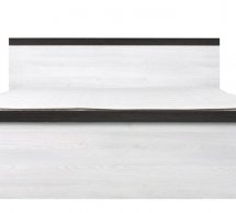 Ліжко двоспальне ВМК-Україна LOZ/160 Паріс ДСП біле без вкладу