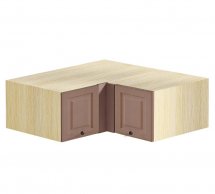 Антресоль А100х100.36.2Д кут.глибока Атланта глянець