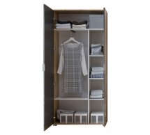 Шафа 2дв з дзеркалом Луна