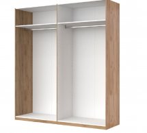 Шкаф 4дв с зеркалом Миромарк Асти 4 дверный дуб крафт 185 см
