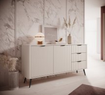 Комод 2D3S/163 Беж/Чорні ніжки Lante