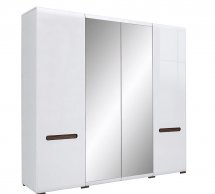 Шафа SZF2D2L/21/22 ВМК Украіна Амелія 4 дверна білий 220 см