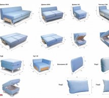 Модульный диван еврокнижка Хеннеси Мебель Стиль