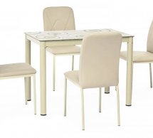 Стол Damar 80х60 Беж