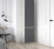 Шафа Морелі Т218 бетон/антрацит зі штангою 50 см