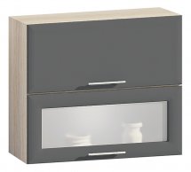 Шкаф верхний В80.72.1Д1СК Бар Хай-Тек глянец перламутр