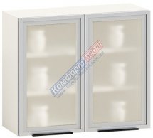 Тумба верхняя со стеклом В80.72.2СК/В80.92.2СК Минимал