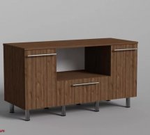 Тумба под ТБ №1 Matroluxe на 1 ящик и 2 дверей