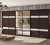 Шкаф-купе Комфорт мебель Модель-5 венге 6 дверный 540 см