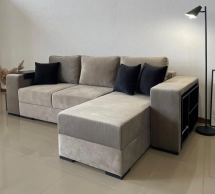 Угловой диван раскладной еврокнижка Лоренцо Мебель Стиль 263 х 163 см