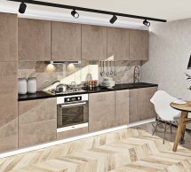 Кухня Хай-тек з текстурою комплект