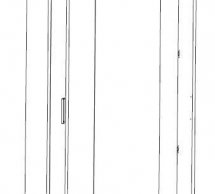 Шкаф SZF2D/79/220 Офис-Лайн