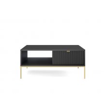 Стол журнальный Черный/Золотые ножки L104 Nova