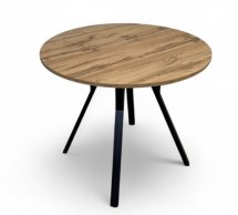 Стол круглый нераскладной Lite / Лайт MebliRoMax D1100 ЛДСП 18 мм