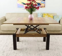 Стол-трансформер B-Fly Art In Head Дуб Барокко / Венге