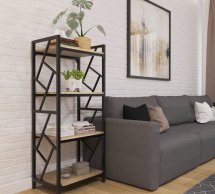 Стелаж 4 полички Ромбо