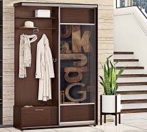 Передпокій-купе 1,4м Модель-1 однодверний