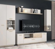 Стінка Норд 1 Кашемір / Дуб сонома