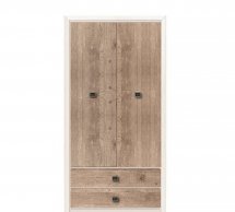 Шафа SZF2D2S ВМК Украіна Коен ІІ 2 дверна дуб корабельний 104 см