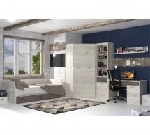 Модульна дитяча Nonell/Нонелл Mebelbos Вільха полярна/Онікс