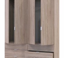 Шафа Гелар 2+2 Дорос 4 дверный дуб сонома 155 см
