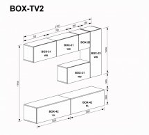 Гостиная Бокс TV-2