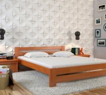 Ліжко дерев'яне ArborDrev Симфонія Сосна / Бук