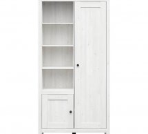 Шкаф комбинированный BRW Poland SZF2D Hesen 2 дверный модрина светлая 106 см