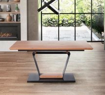 Стол Urbano дуб золотой/черный