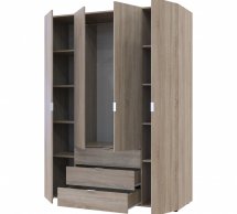 Шафа для одягу Дорос Гелар дуб сонома 4-х дверна 155 см