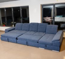 Угловой диван раскладний дельфин Вико мебель Денвер 2+2 423 см