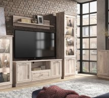 Модульная система Lizbon/Лизбон Mebelbos Каштан