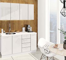 Кухонний комплект Фарбований високий глянець 1,5 м