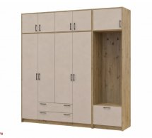 Модульная прихожая Doros Ронди Дуб Артизан / Кашемир