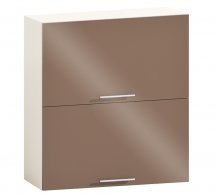 Шафа верхня В80.72.2Д. Бар/В80.92.2Д. Бар Фарбований високий глянець з друком