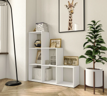 Стелаж білий на 6 комірок GT39