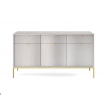 Комод Сірий/Золоті ніжки KSZ154 Nova