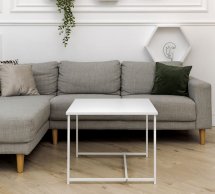 Столик Квадро М белый 