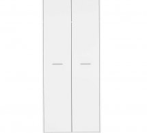 Шафа SZF2D BRW Poland Nepo Plus 2 дверна білий 80 см