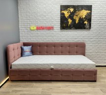 Ліжко Антік Сквер з підйомним механізмом + Матрац