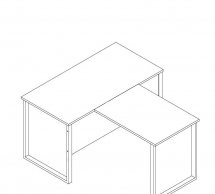 Стол приставной BIU 90 Каби