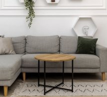 Столик Модерн М дуб 