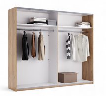 Шкаф купе 2.5 Миромарк Асти дуб сонома 250 см
